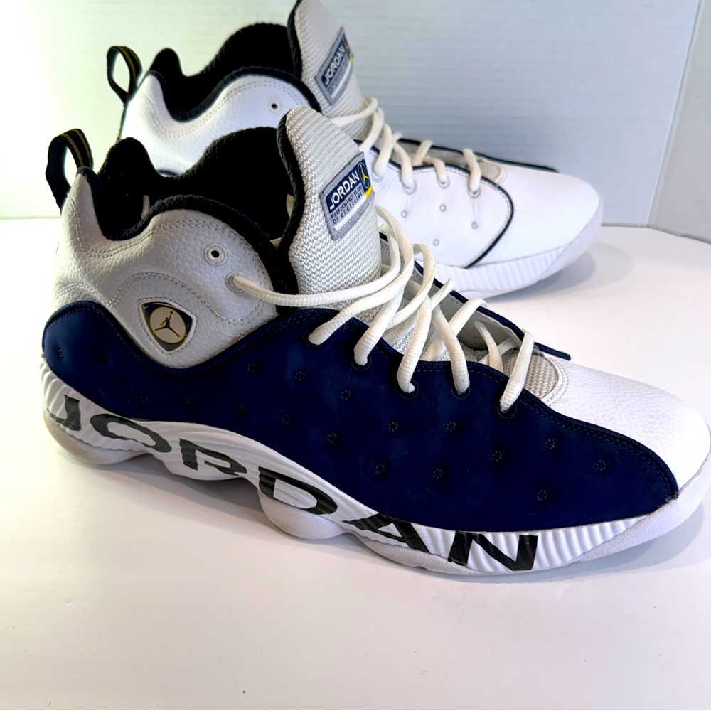 “Jordan Jumpman Team II Retro” – Navy Gold OG Style | Size 13 Nike - Picture 1 of 16
